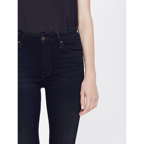 New Mother High Waister Looker In Cofee Tea Or Me Size 25 - Picture 4 of 11